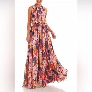Seraphina lightweight chiffon gown